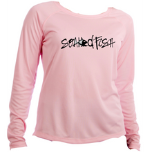 Load image into Gallery viewer, Womens "Catch & Re-Soak" w/custom sleeve scale - L/S