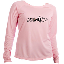 Load image into Gallery viewer, Womens "Catch & Re-Soak" w/custom sleeve scale - Florida State Flag L/S