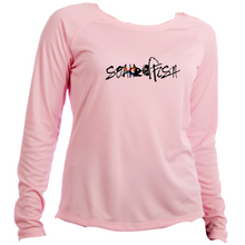 Load image into Gallery viewer, Womens "Catch & Re-Soak" w/custom sleeve scale - St Pete Flag L/S