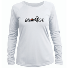 Load image into Gallery viewer, Womens "Catch & Re-Soak" w/custom sleeve scale - St Pete Flag L/S