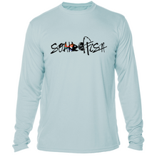 Load image into Gallery viewer, Mens "Catch & Re-Soak" w/custom sleeve scale - St Pete Flag L/S