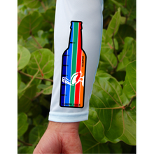 Load image into Gallery viewer, Womens "Catch & Re-Soak" w/custom sleeve scale - St Pete Flag L/S